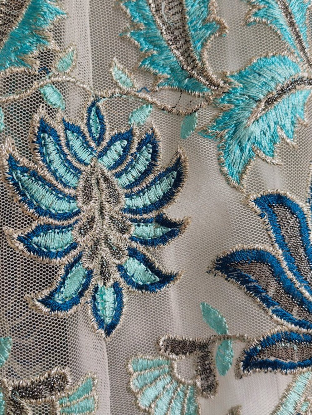 SOFT SURROUNDINGS Alexandria Embroidered Skirt - Picture 6 of 9